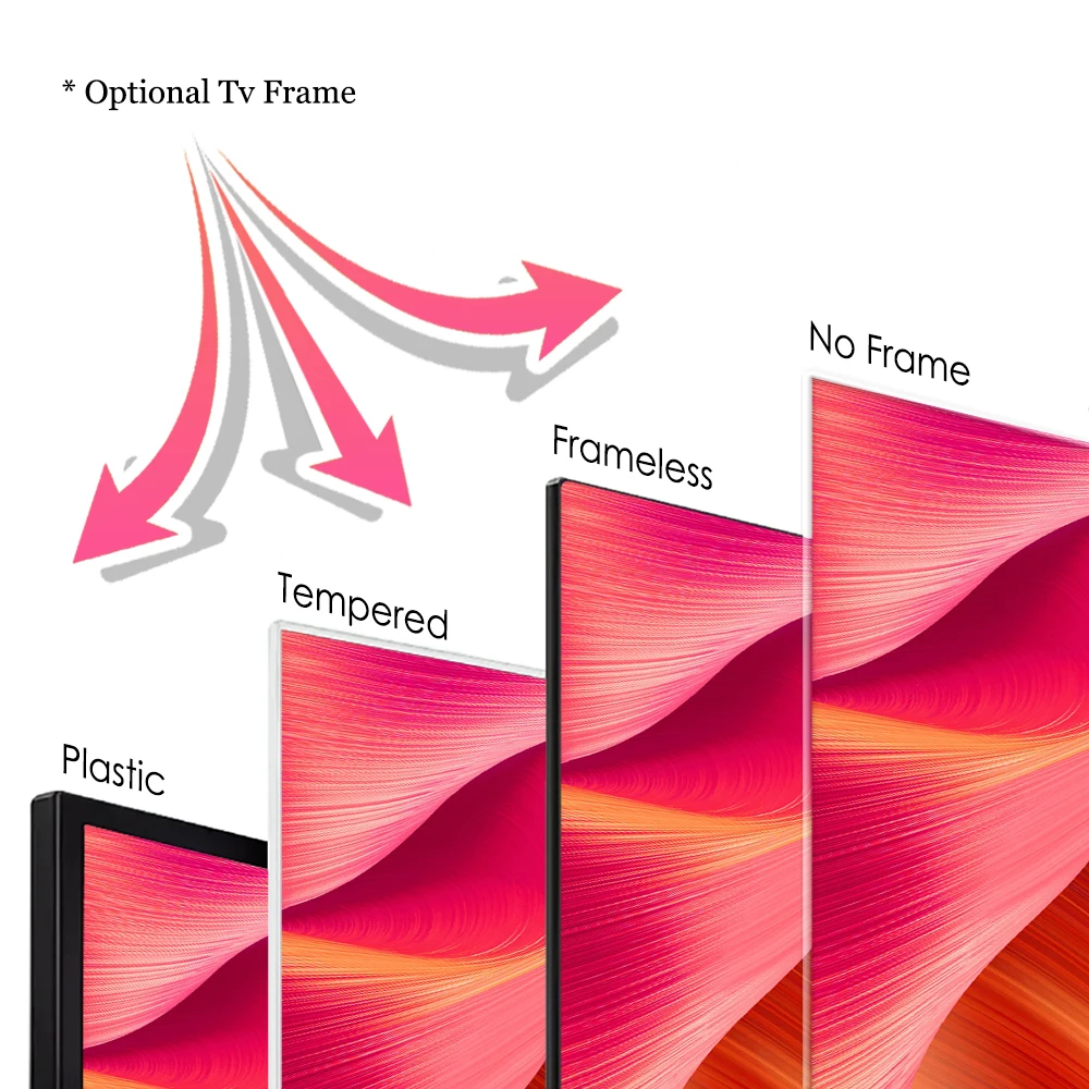 Free Custom Packing 32inch HD LED TV Television Sets 32 36 40 43 Inch 4K Smart TV Wholesale