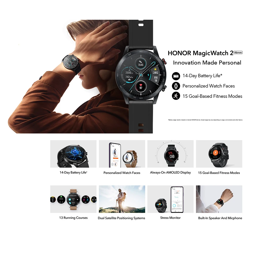 Honor magic watch 2 calling online feature