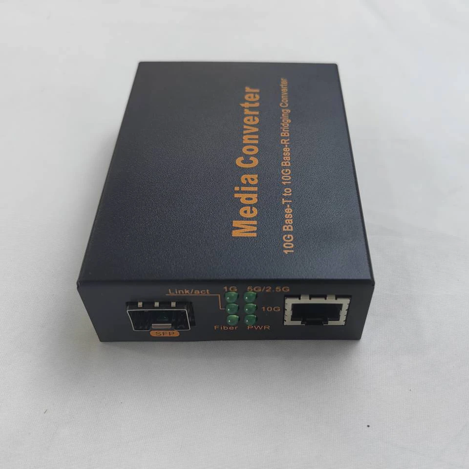 Convertisseur Media Réseau Cuivre RJ45 10G N-BaseT 1G 2.5G 5G