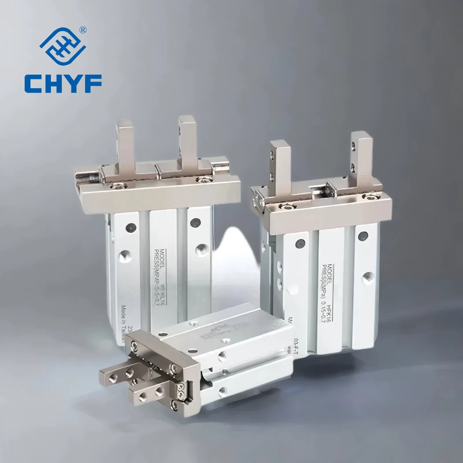 Airtac HFK Series Air Gripper Parallel Style with Guide Track--Roller Bearing HFK10 HFK10B HFK10M HFK10N