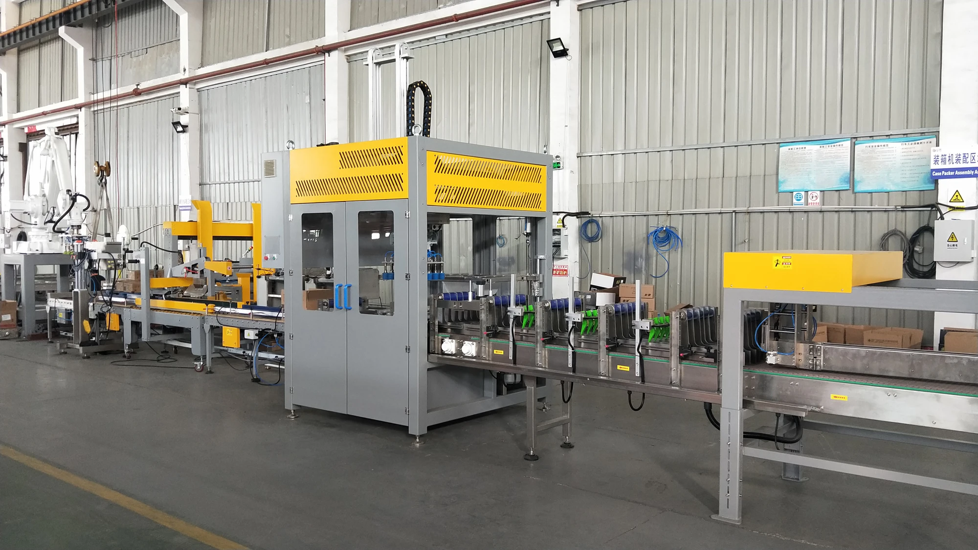Pick and Place Top Load Automatic Case Packer - Long Life