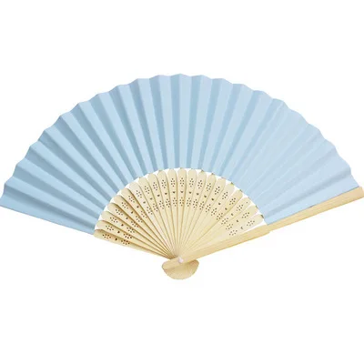 Customizable Bamboo Folding Hand Fan in Multiple Sizes 21*38cm 23*42cm 26.5*47cm for Wedding Decoration and Promotions