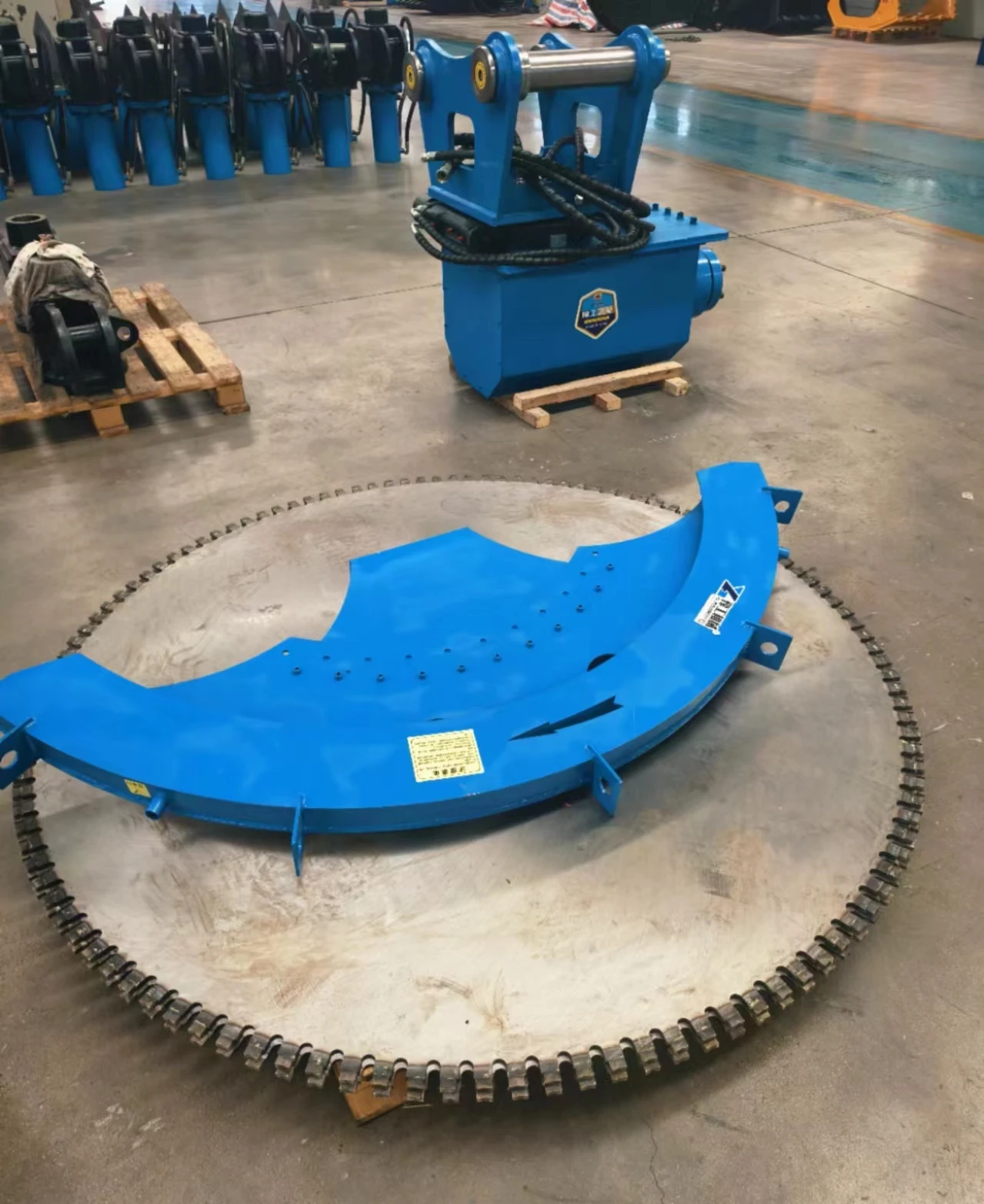 High Penetration Speed Rock Saw with Tungsten Carbide Teeth for Volcanic Stone Cutting