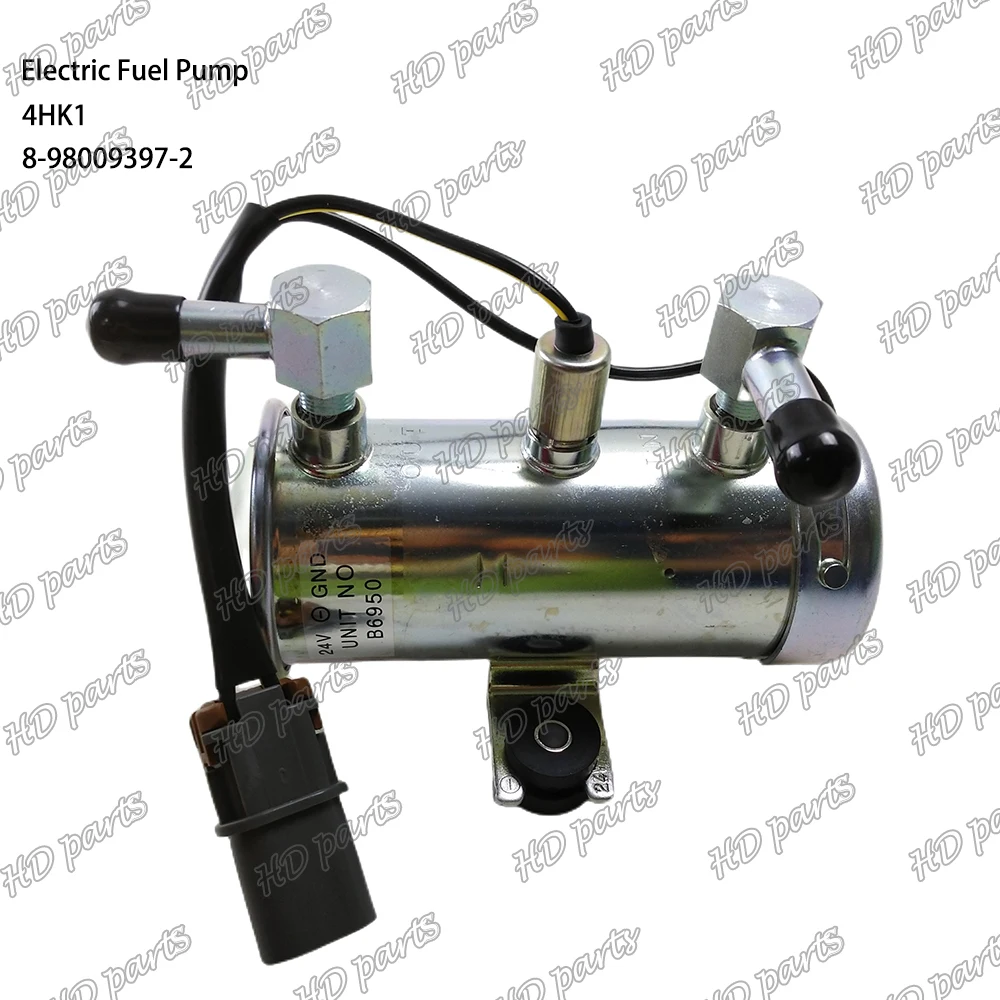 4HK1 Electric Fuel Pump 24V 8-98009397-2 Suitable for Isuzu Engine Parts - Gupta Tractor Spares Co.