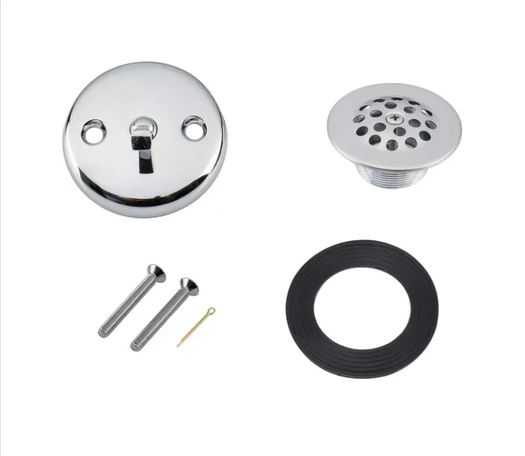 Trip Lever Tub Trim Kit Set With Trip Lever Overflow Face Plate Trip