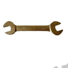 Non Sparking Tools Aluminum Bronze Double Open End Wrench 13*15mm