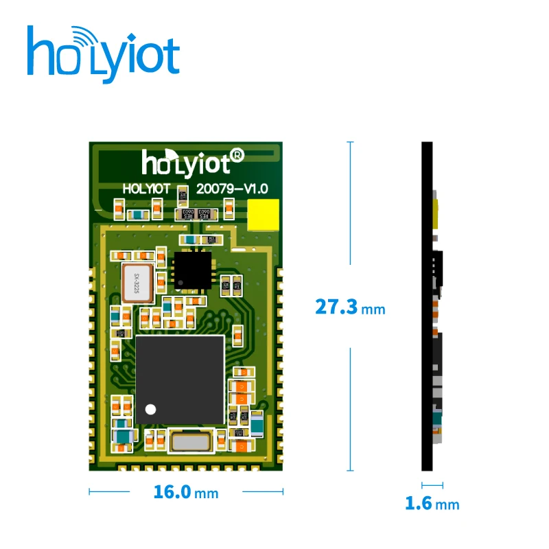 Holyiot Wireless Transceiver Bluetooth Module Real Time Intercom Mobile Communication Wireless Audio Module