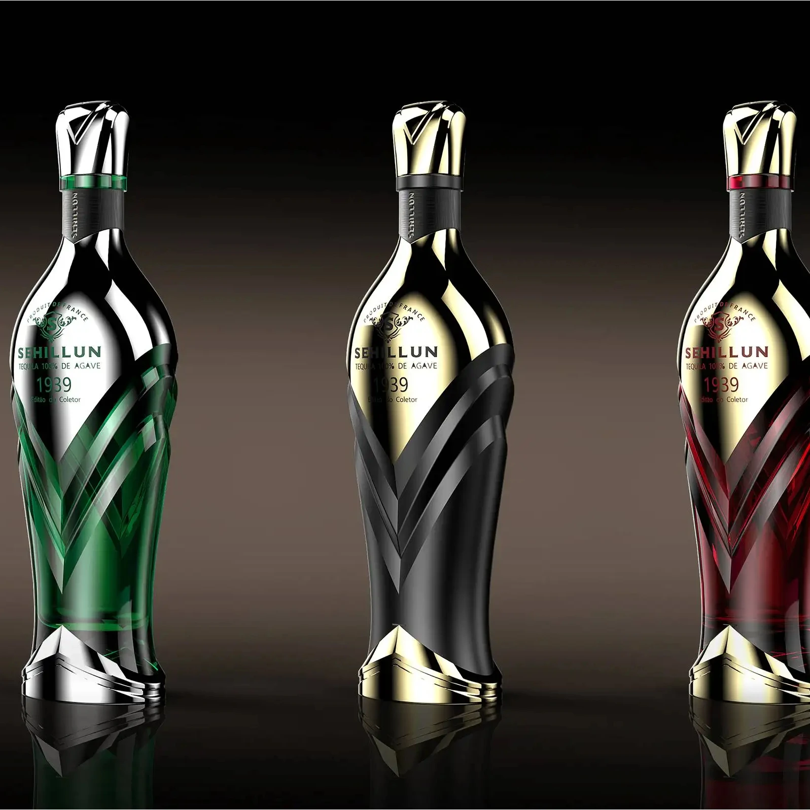 Glass Bottles Spirit Liquor Bottle Tequila Whiskey Brandy Vodka RUM JIN 700ml 750ml Glass Bottle