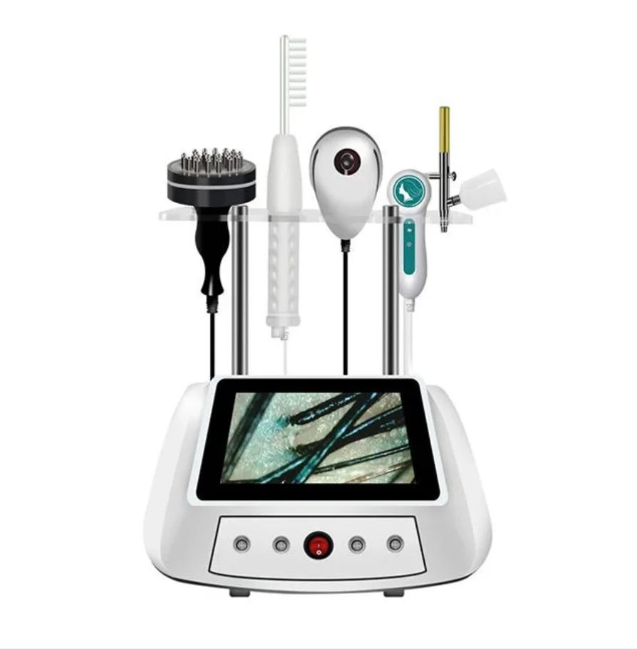 Microscope Capillaire 1000X Détecteur Cuir Chevelu - Analyse Follicules Pileux LED