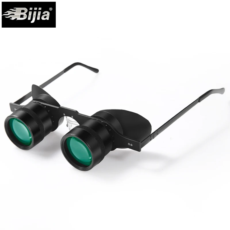 BIJIA 2.8X портативный телескоп для рыбалки/бинокль рыбалки/очки Телескоп просмотра игр и