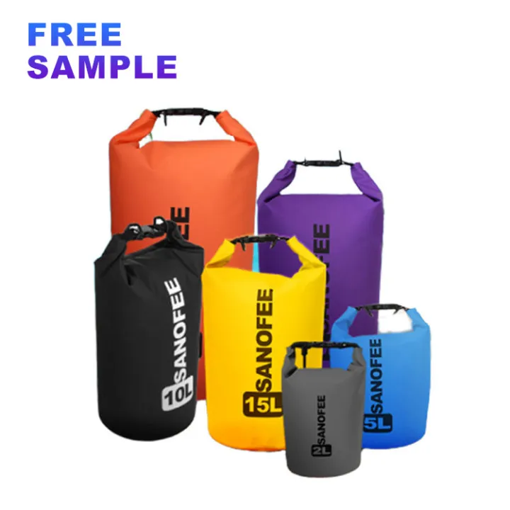 Outdoor Wholesale Ocean Pack 2L 3L 5L 10L 15L 20L 30L PVC Tarpaulin  Waterproof Dry Bag Waterproof Backpack