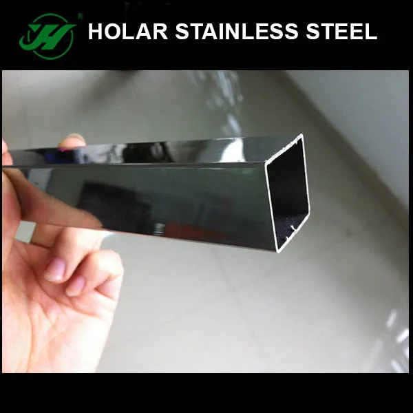 Polishing Decorative ASTM ERW low price welded metal square stainless steel square pipe
