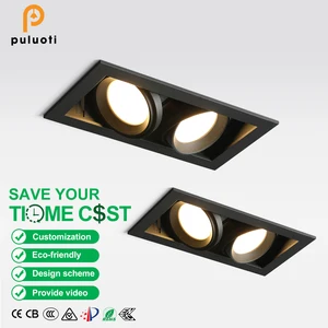 Factory-Made Recessed LED Hot Sale Europe CE Certificate AC Power Supply Plastic 3000K 4000K 5000K for Residential Use Downlight