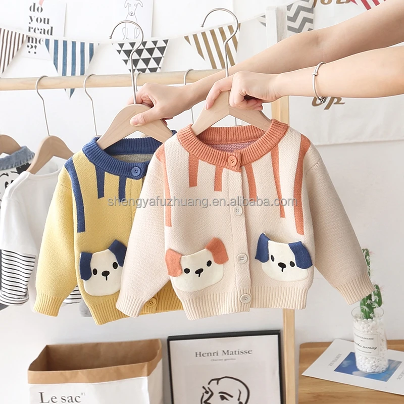 Children's Sweaters New Design Kids Sweater Clothes Latest New Style Fashion Long Sleeve Cartoon Knit Sweaters