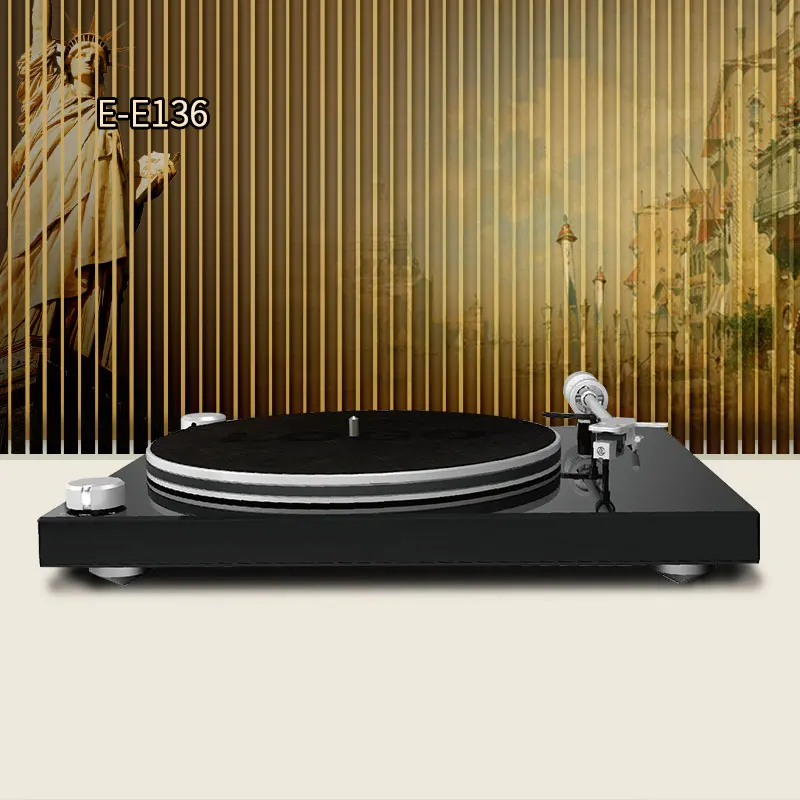 Casa de audio de alta fidelidad tocadiscos reproductor de disco de