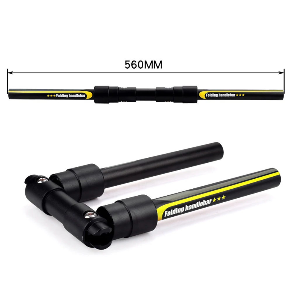 Quick Foldable Bicycle Cycling Handlebar 25.4mm 31.8mm Alloy Stunt Scooter Bar Bike Handlebar MTB Road Folding