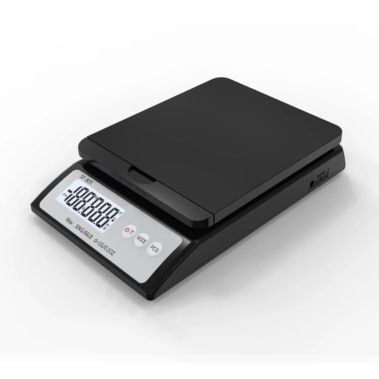 Digital Shipping Postal Scale, 30kg/66lbs, 1g Accuracy, Mail Scale for  Packages