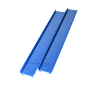 factory hot sale plastic extrusion custom color blue plastic PVC skirting ABS profiles PVC plastic strip