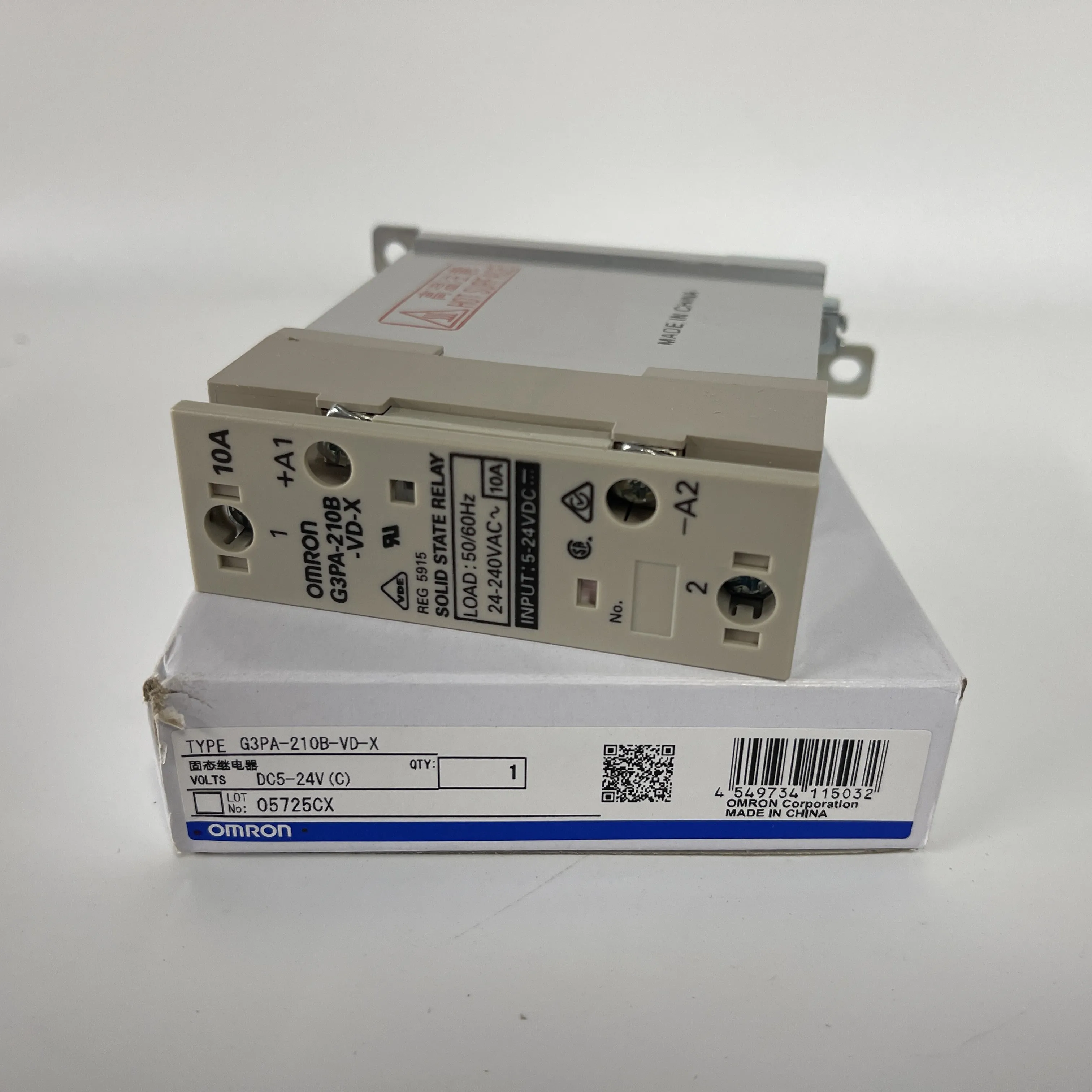 OMRON Solid State Relay G3PA-210B-VD-X