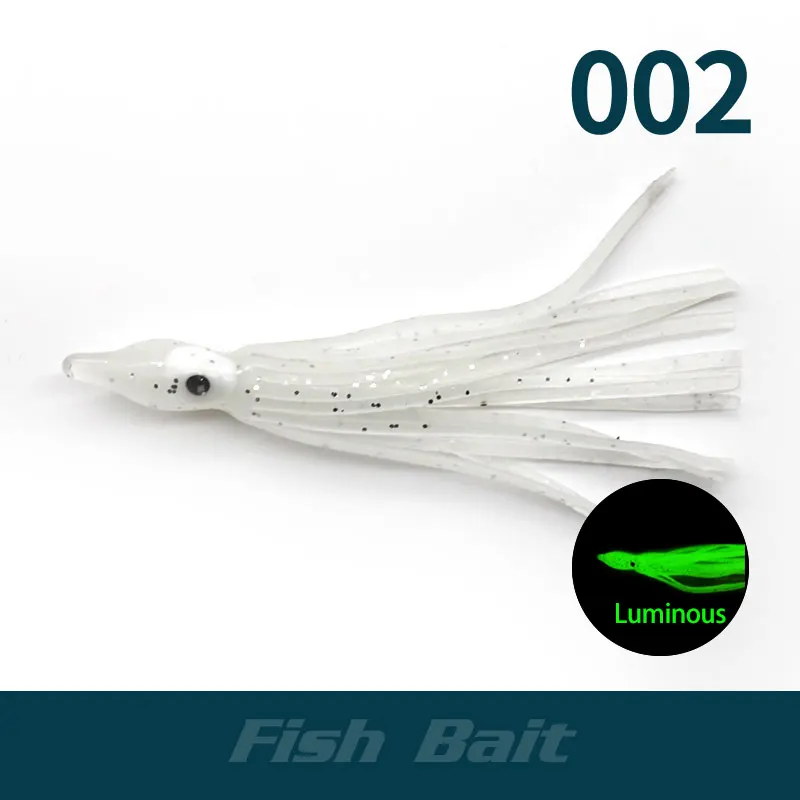 30cm Soft Octopus Skirt Luminous Fishing Bait for Trolling - China Fishing  Lure and Squids Lure price