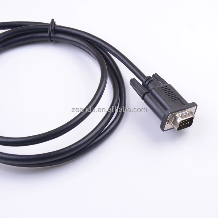 Customized Db9 Pin Male To Open Cable Serial Adapter - Buy Db9 To Rca ...