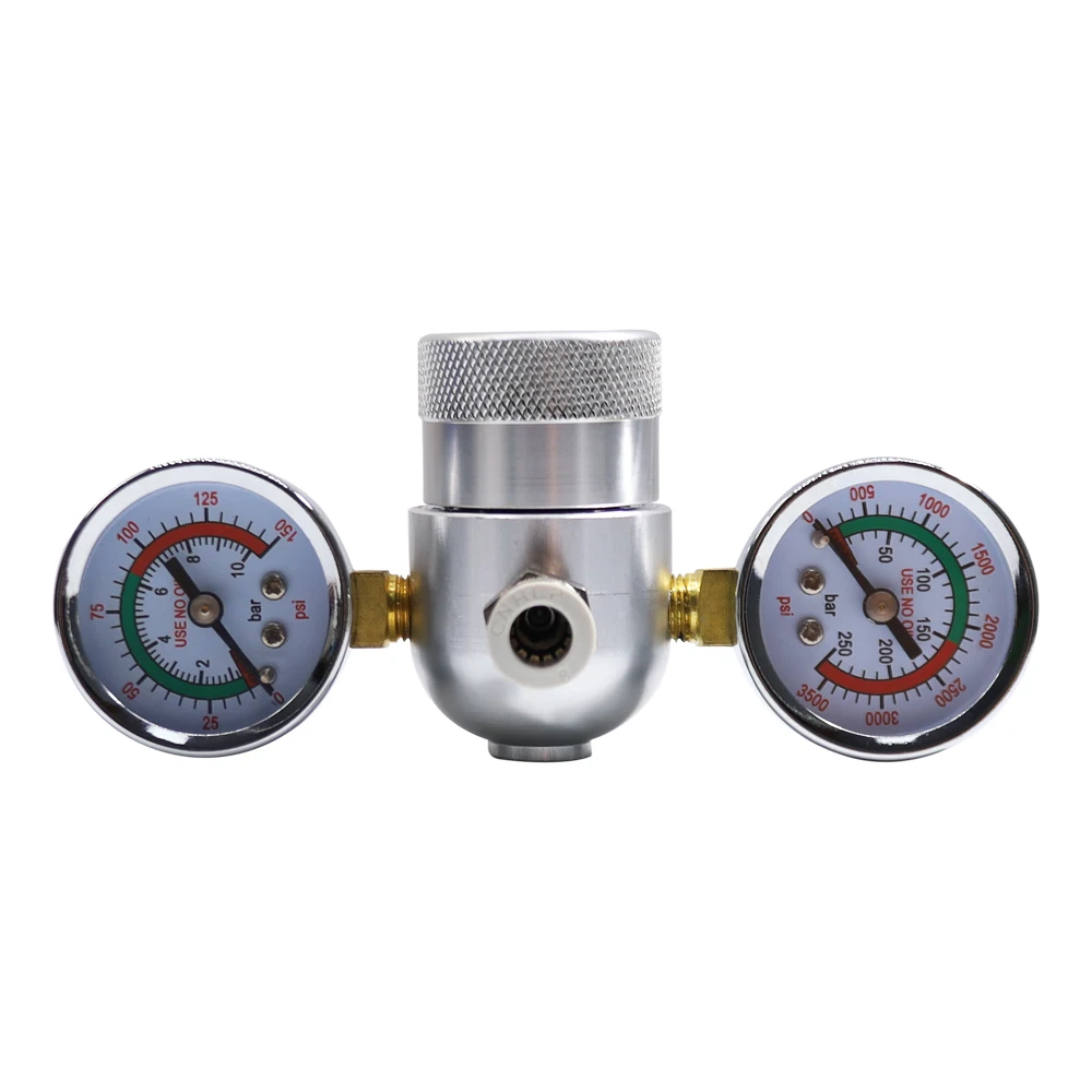 Whipped Cream Pressure Regulator Valve With Hose Line And Adapter For
