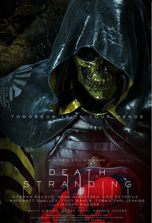 Retro Art Hanging Canvas Death Stranding Poster 30x45CM | Eco