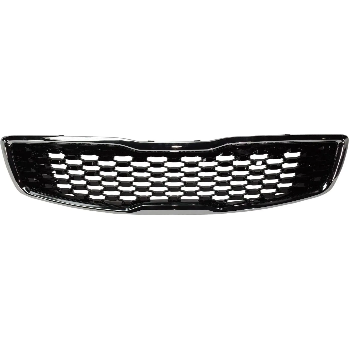 auto parts car body front bumper cover upper grille black chrome mesh grille for KIA k3 forte 2017 2018