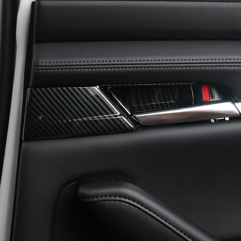 Source carbon fiber car interior accessories for Mazda 3 Axela