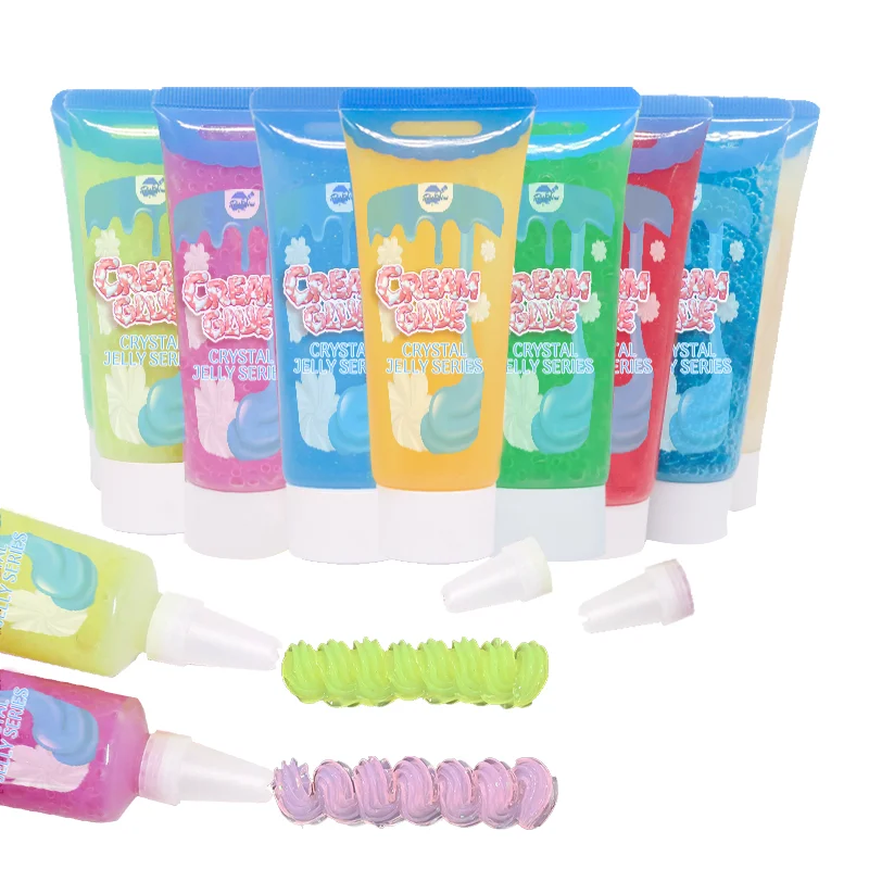 Индивидуальный цвет разноцветный кристаллический блестящий клей для крема глиняный глазировки взбитого украшение «сделай