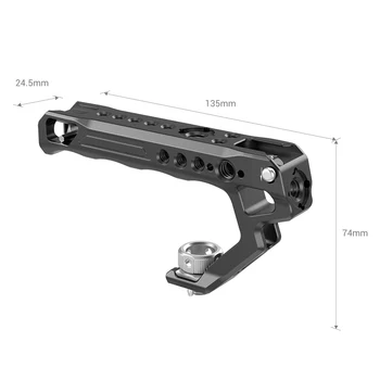 SMALLRIG Universal Video Rig Top Handle with Locating Holes Top Handle for Camera Cage - 2165C detail image