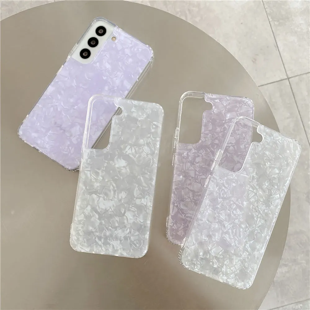 Funda de teléfono para Galaxy S24 S24+ S23 S23+ S22 S22+ Ultra Fe 5G Mate Frosted Gradiente de color cambiante Sjk170 Laudtec