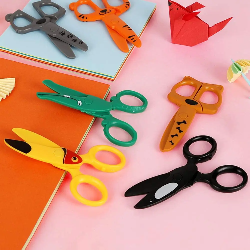 3 Pieces Toddler Safety Scissors in Animal Designs, Kenya