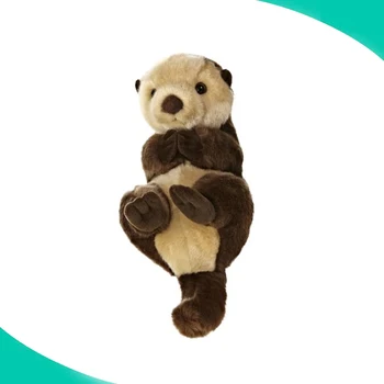 factory custom 100% handmade soft plush see animal toys sea otter plushie stuffed toys