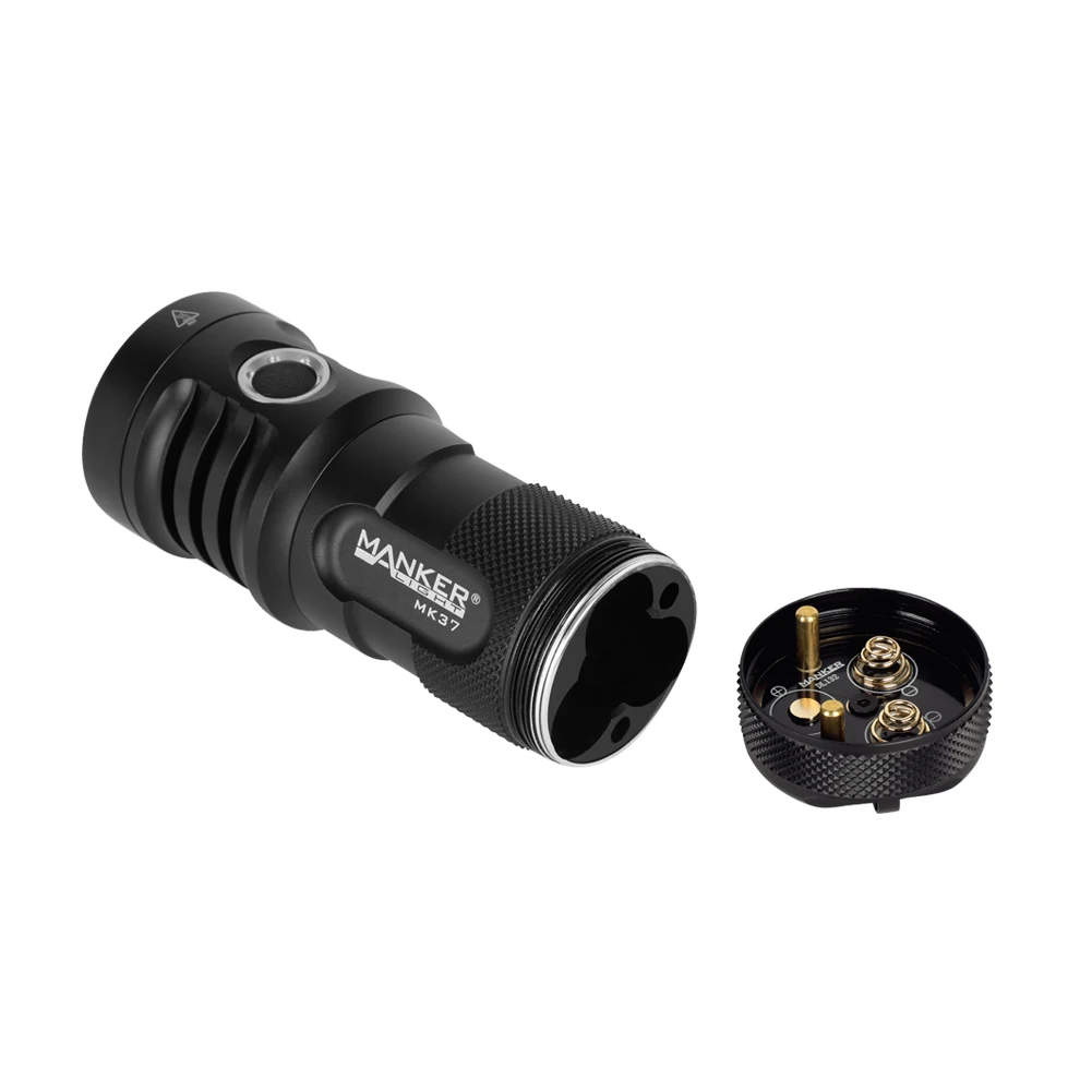 Manker MK37 935M 5800Lumens Search Torch SBT90 GEN2 LED Flashlight Use 3x 18650 Batteries Search for Flashlights
