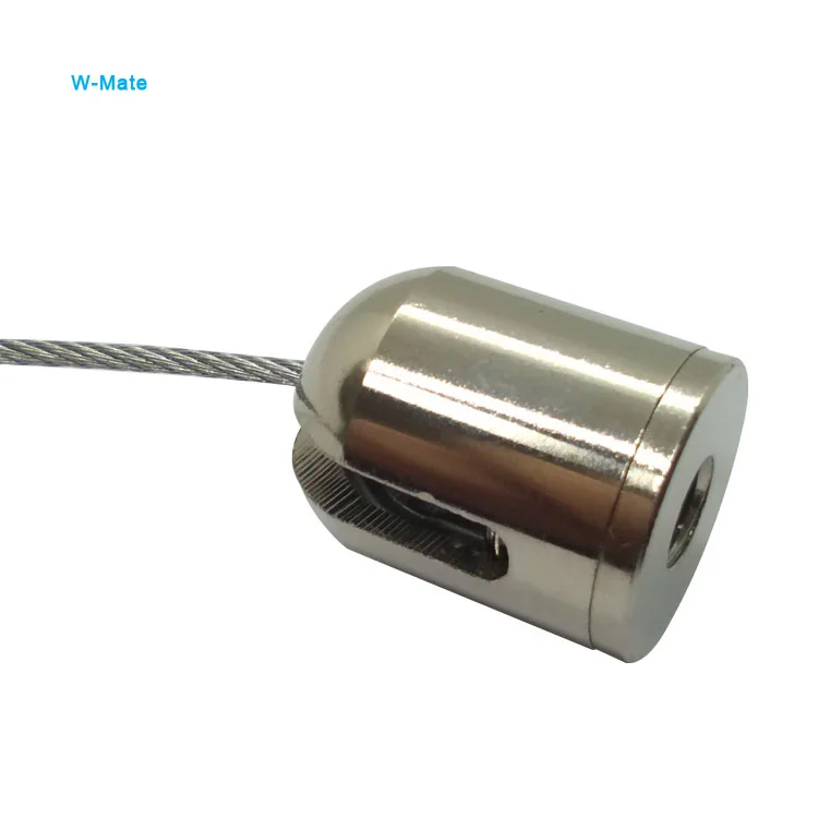 Factory Direct Brass Wire Rope Suspended Ceiling Accessories Wire Rope Clip for Drop Ceiling Lights