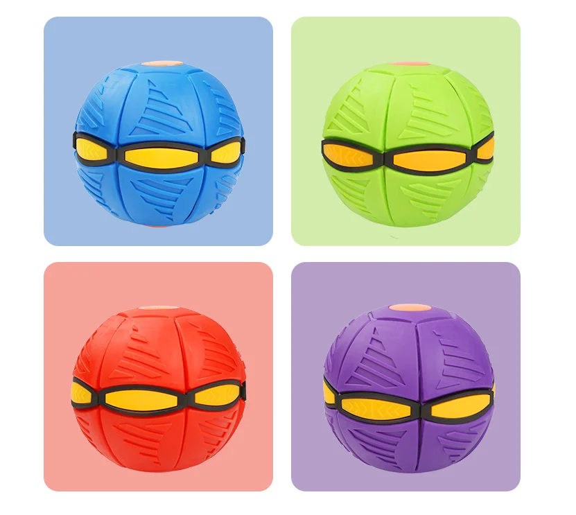 Magic UFO Flying Ball Flexible Interactive Bouncing Ball for Relieve Stress Toy