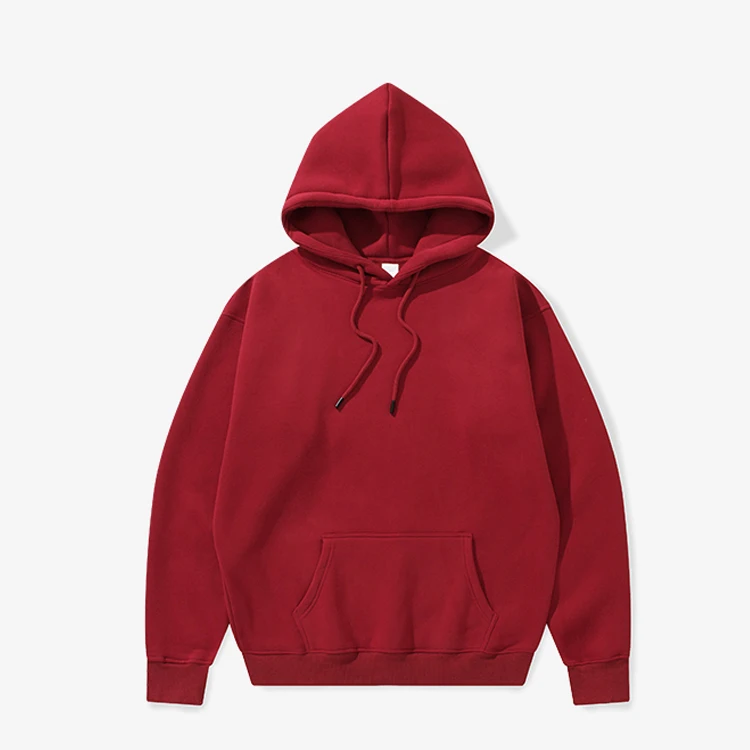 Maroon plain hoodie online