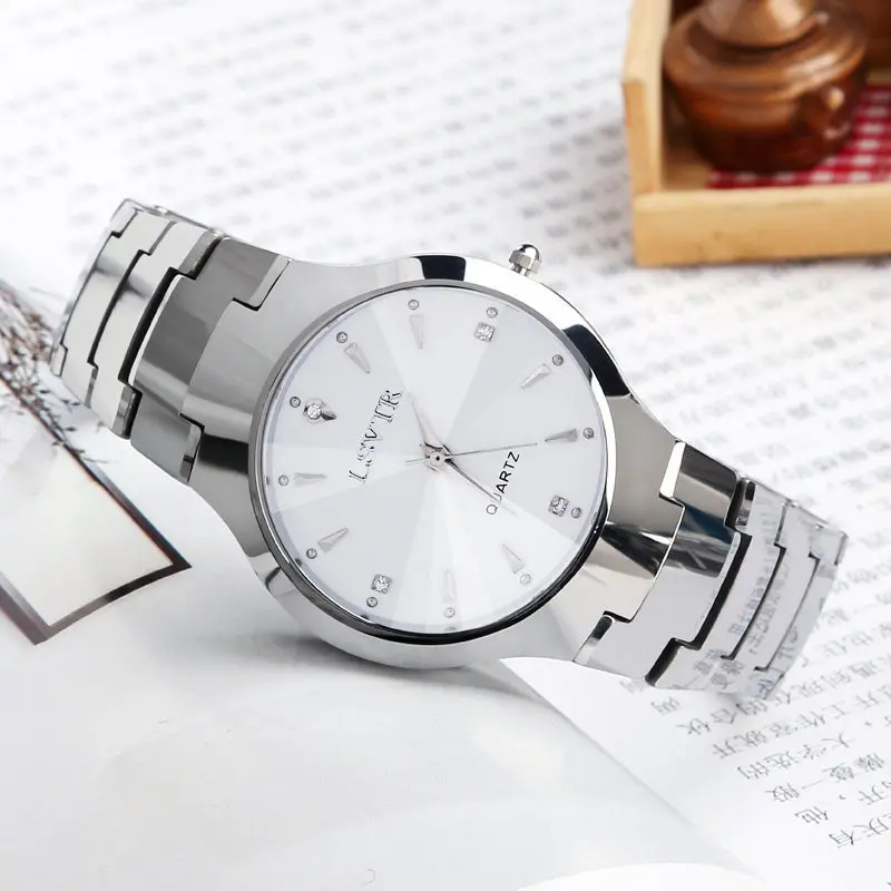 Luxury Waterproof Couple Watches - Stainless Steel