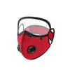 Rojo brillante [con lentes]