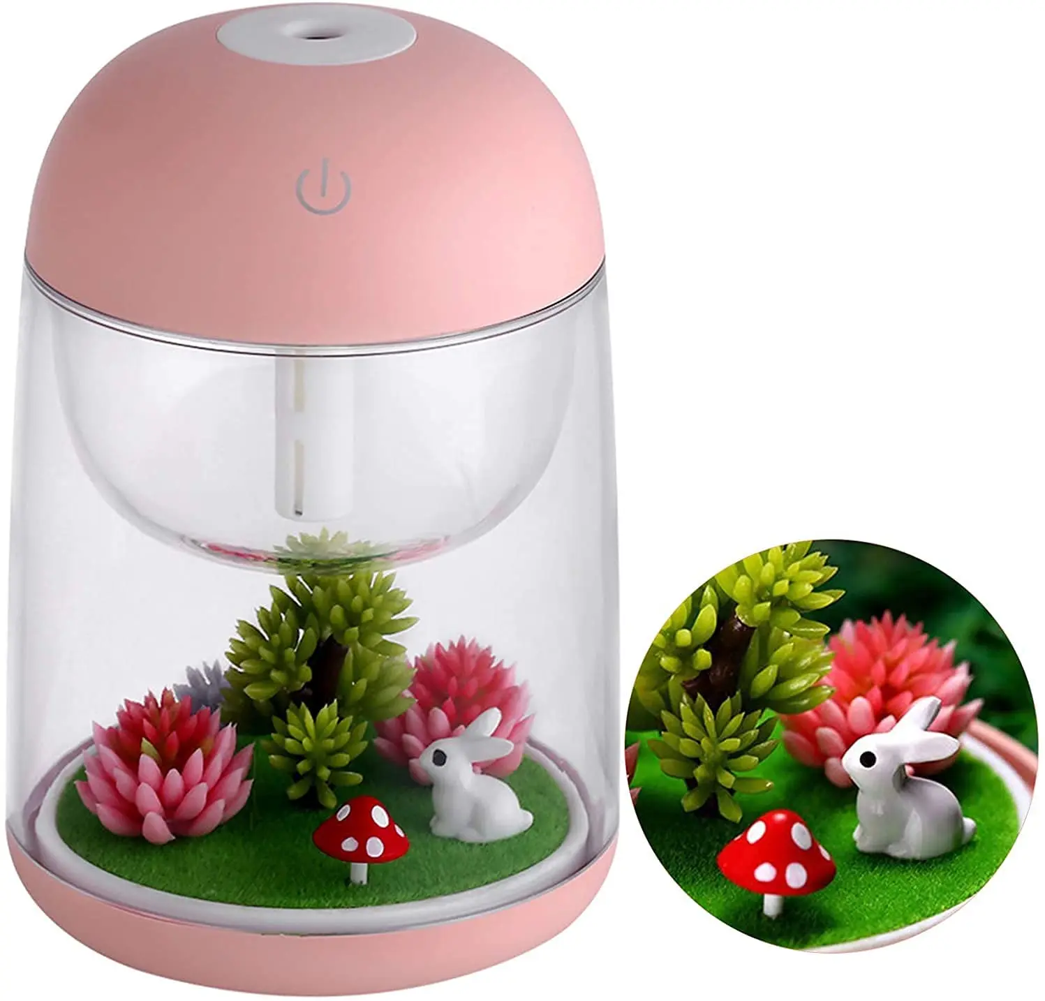 Beautiful Gift Micro-landscape Led Usb Nightlight Mini Air Humidifier - Buy  New Design Microlandscape Usb Mini Home Cool Mist Air Humidifier With Led  Light,High Quality Portable Mini Micro Landscape Design Usb Charge