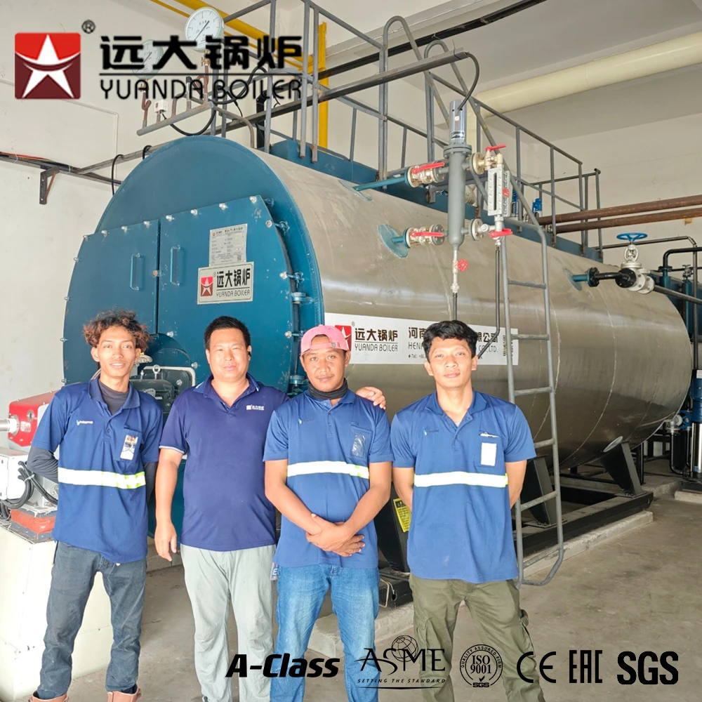 Steam Boiler 3000 kg h for Food Processing Factory