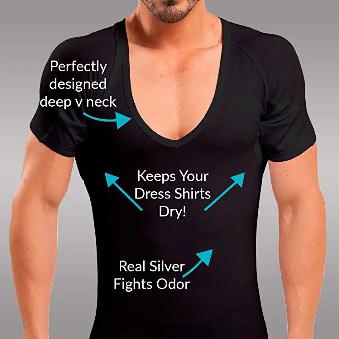 sweat proof dress shirt Sweat Proof T-Shirt - White