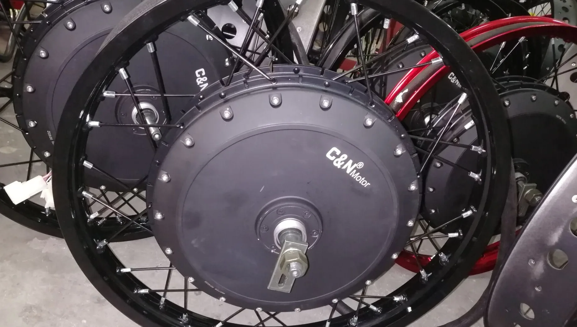 High Power Qs Programmeerbare 72v 12000w Elektrische Fiets Motor Kit