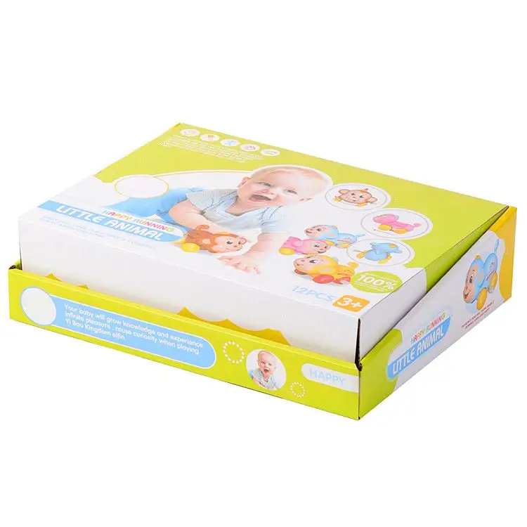 Игрушка хит продаж 2021 Детские хобби Обучающие трюковые машины пластиковая игрушечная машинка в форме животного заводные