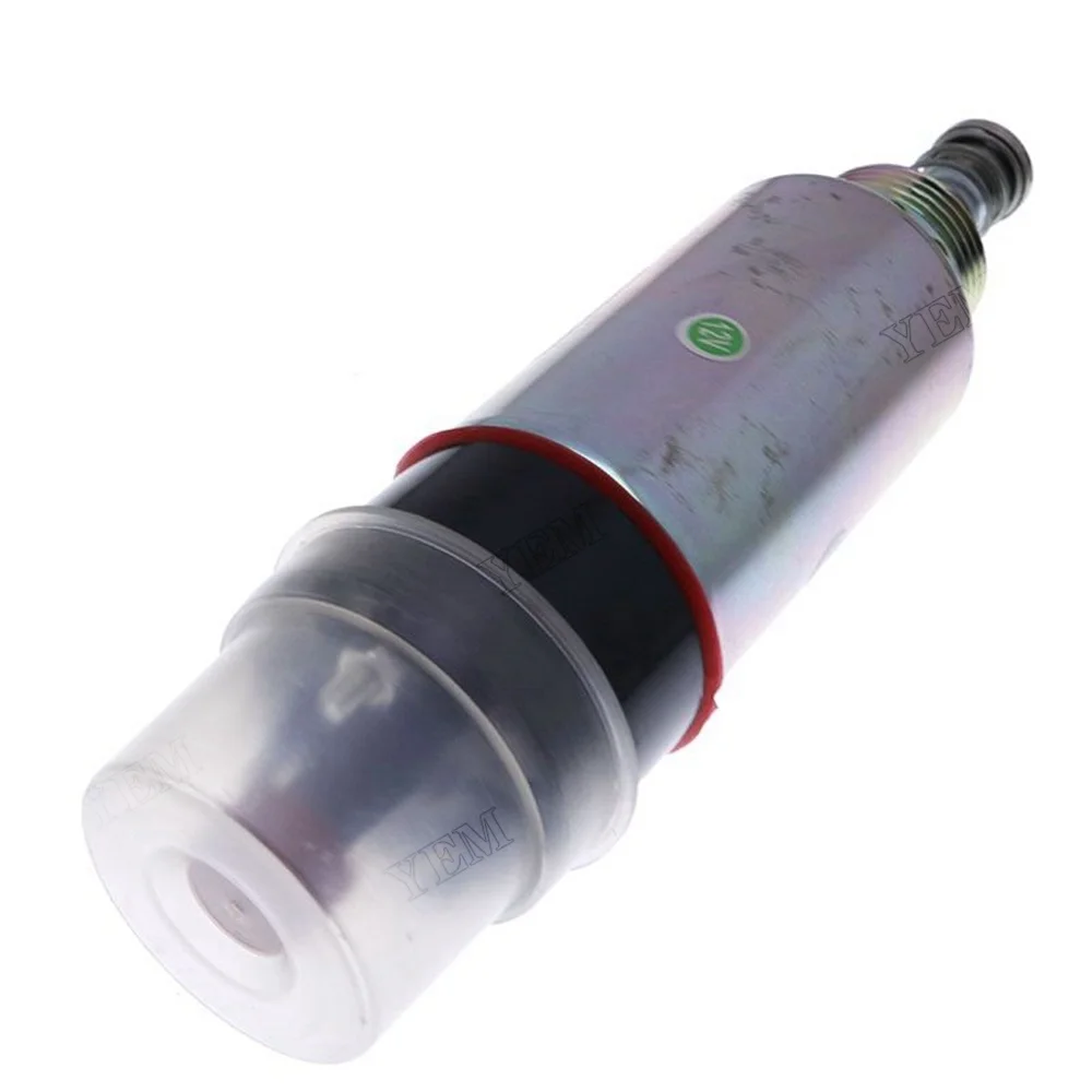 For Caterpillar CAT 3114 3116 3126 Engine 446B Backhoe Loader CB-634D Vibratory Compactor 12V Stop Solenoid 155-4651 8C-3664