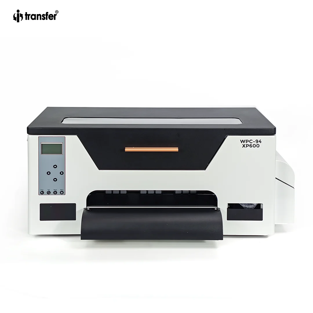 White Ink Stir Circulation System DTF Printer Fast Printing 30 cm Roll DTF Film Printer Xp600 12 Inch DTF Printer