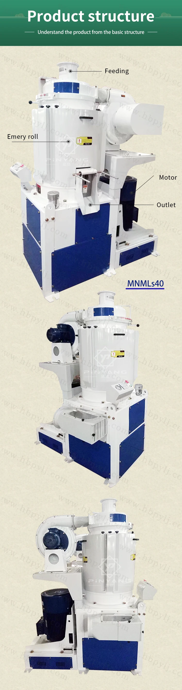 MNMLs Standard Vertical Emery Roller Rice Milling Machines Vertical ...