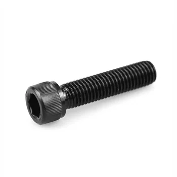 High Strength M4 Fastener Cylinder Head Cup Hexagon Socket Black Carbon Steel Screws 12.9 Grade Black Oxide Metric System