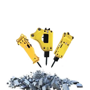 Hydraulic Concrete Breaker Hammer Demolition Hydraulic Rock Breaker Hammer for Excavator